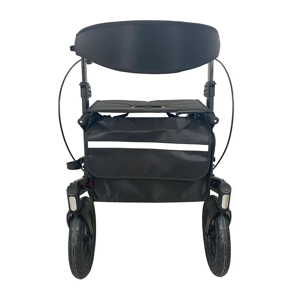Arvo Rollator Outdoor, zwart