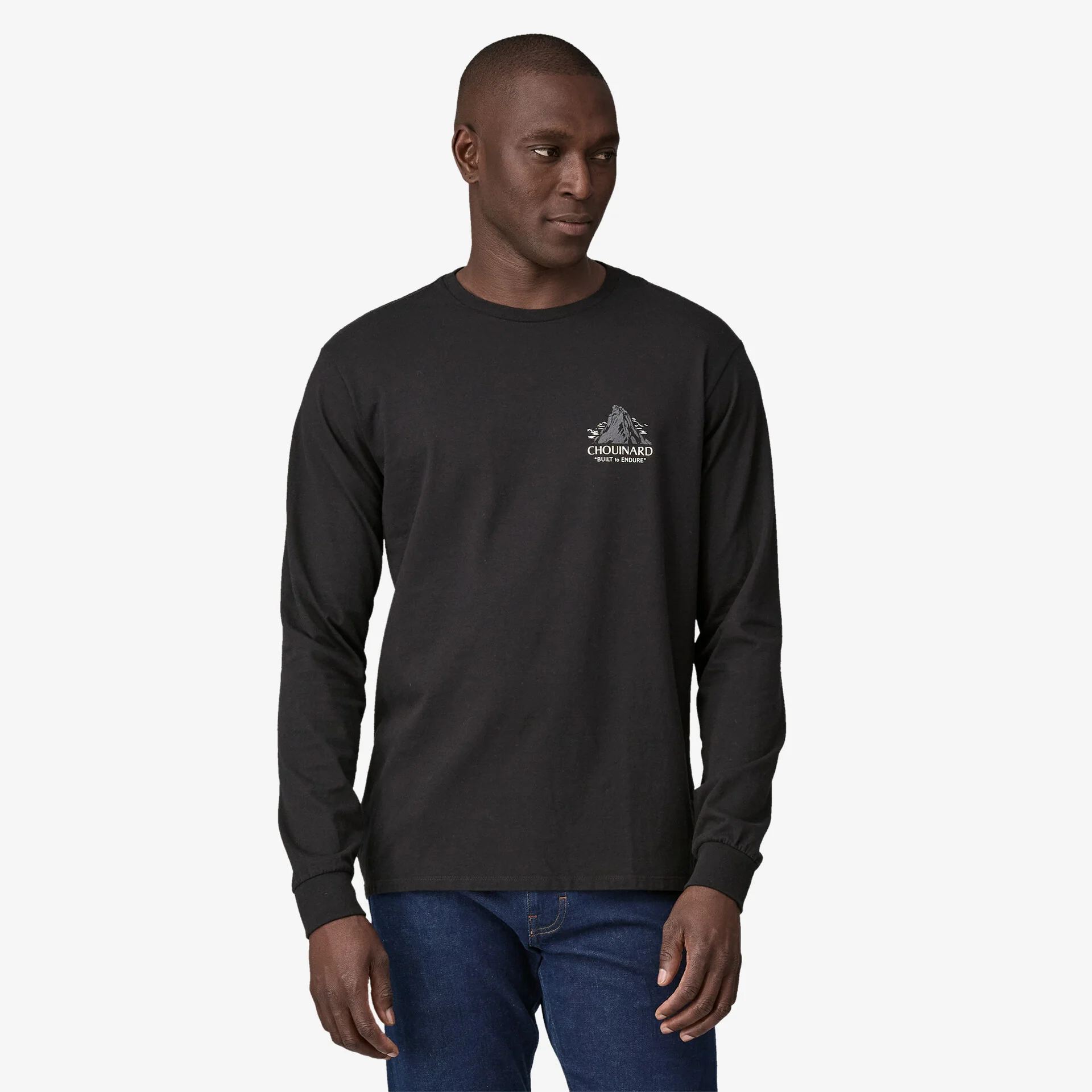 M's L/S Chouinard Crest Responsibili-Tee