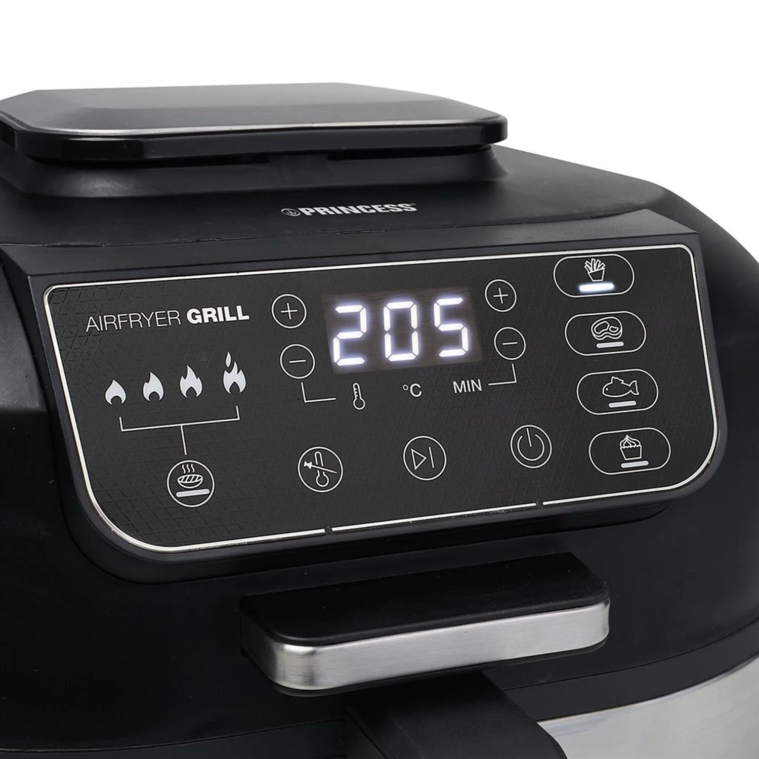 Friggitrice Ad Aria 2 In 1 Controllo Digitale 5,6l 1760w