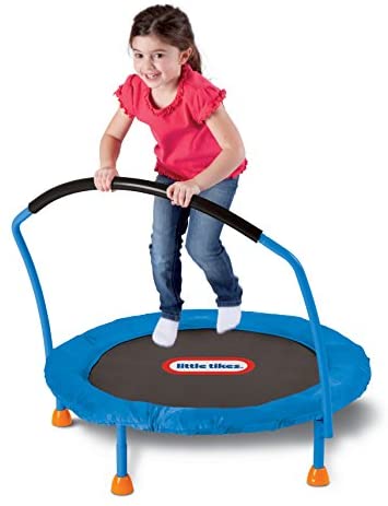 Little Tikes Jump 'n Slide Bouncer - Inflatable Jumper Bounce House Plus Heavy Duty Blower With GFCI, Stakes