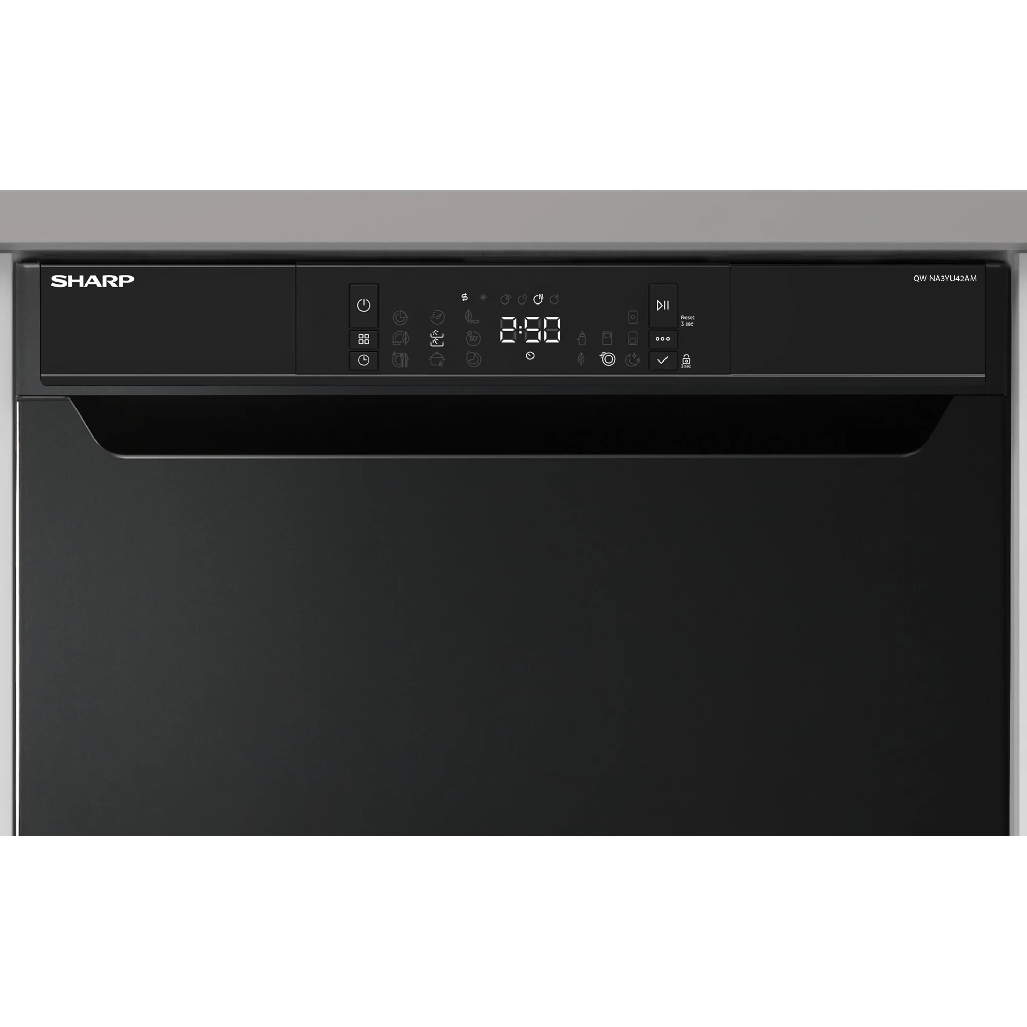 Sharp Geschirrspüler Unterbau QW-NA3YU42AM-CH, 60cm, A-Klasse