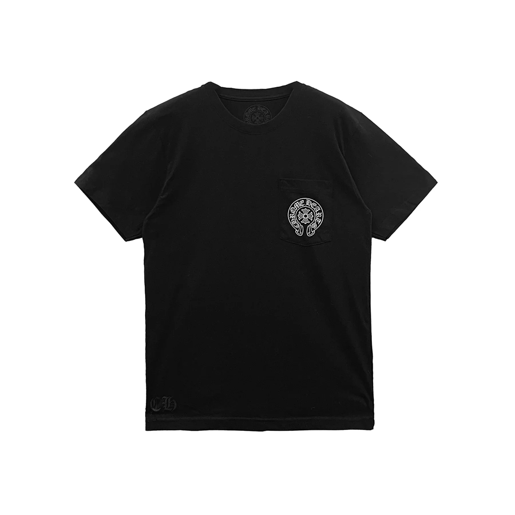Honolulu Horseshoe Black Short Sleeve Chrome Hearts Tee