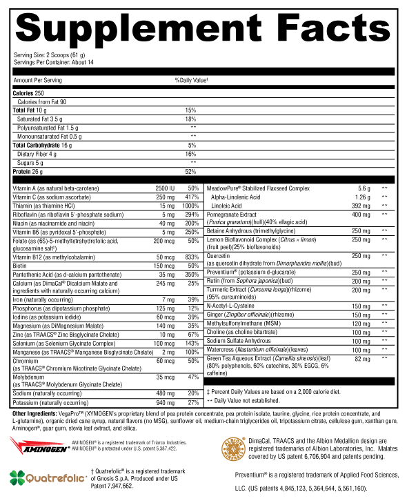 OptiCleanse GHI Sugar- & Stevia-Free Chai 10 Servings