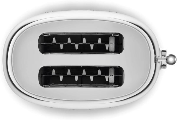 2 Slice Retro Toaster (Chrome)