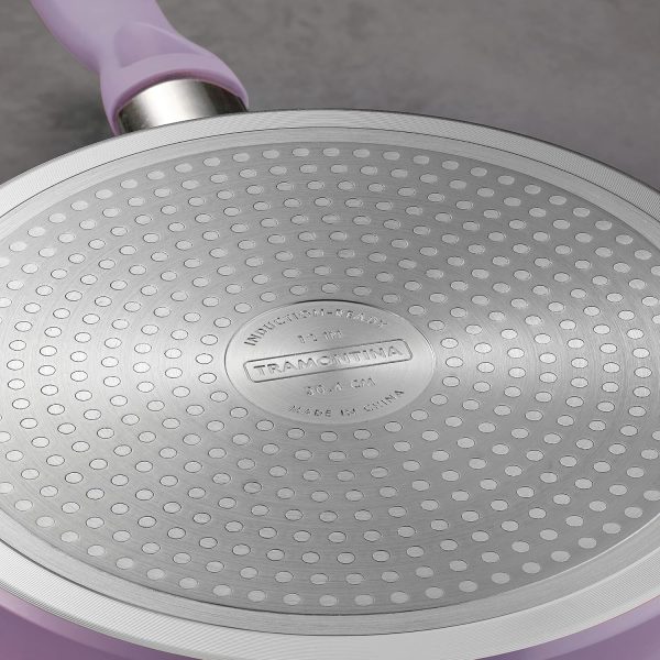 14-Piece Ceramic Cookware Set Purple Nonstick, Induction-Ready, Oven Safe, Dishwasher Safe, Includes Fry Pans, Sauté Pan, Sauce Pans, Dutch Oven, and Wooden Utensils, 80110/037DS