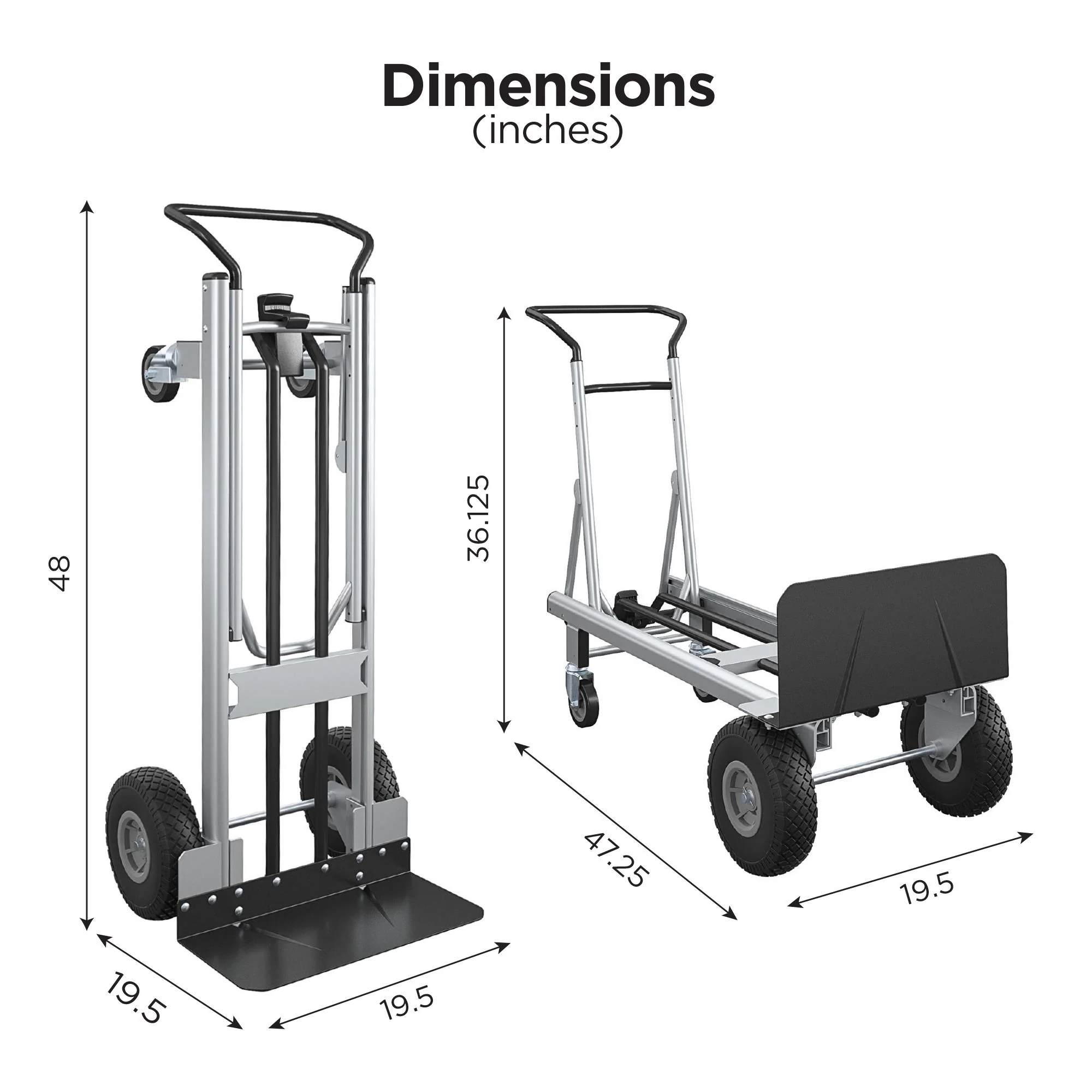 2025 Carrito híbrido 2 en 1