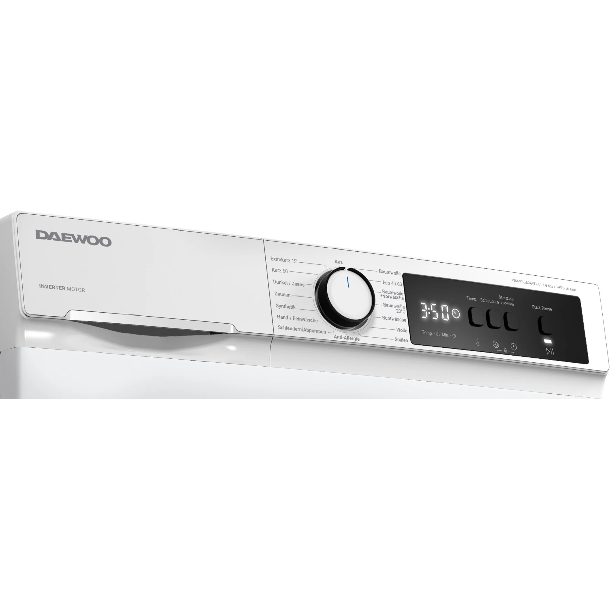 Daewoo Waschmaschine 10kg, WM-FB0634W1A