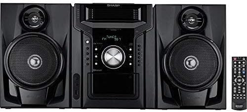 CD-BH950 240W 5-way mini bookshelf speaker system with cassette deck and Bluetooth