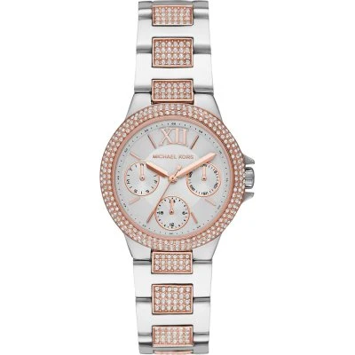 Michael Kors Mini Camille Pavé Two-Tone Watch MK6846