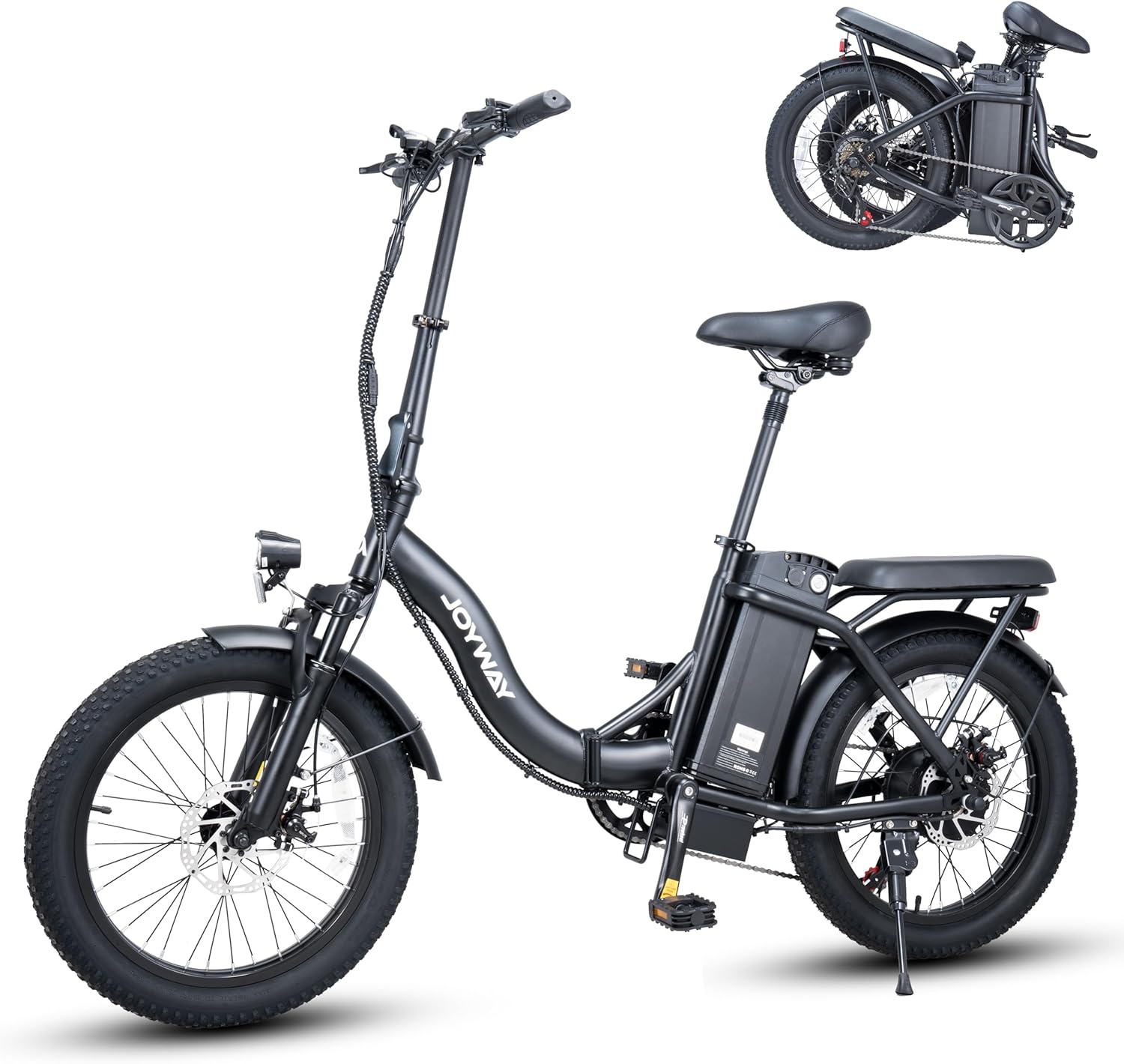 HELLOMOTO Folding Electric Bike, 873WH 18.2AH Long Range ebike 20 X 3.0 Fat Tire ebike 48V 750W E Bike, 28MPH,74 Miles Max Range, Adult Electric Bicycles for Commute