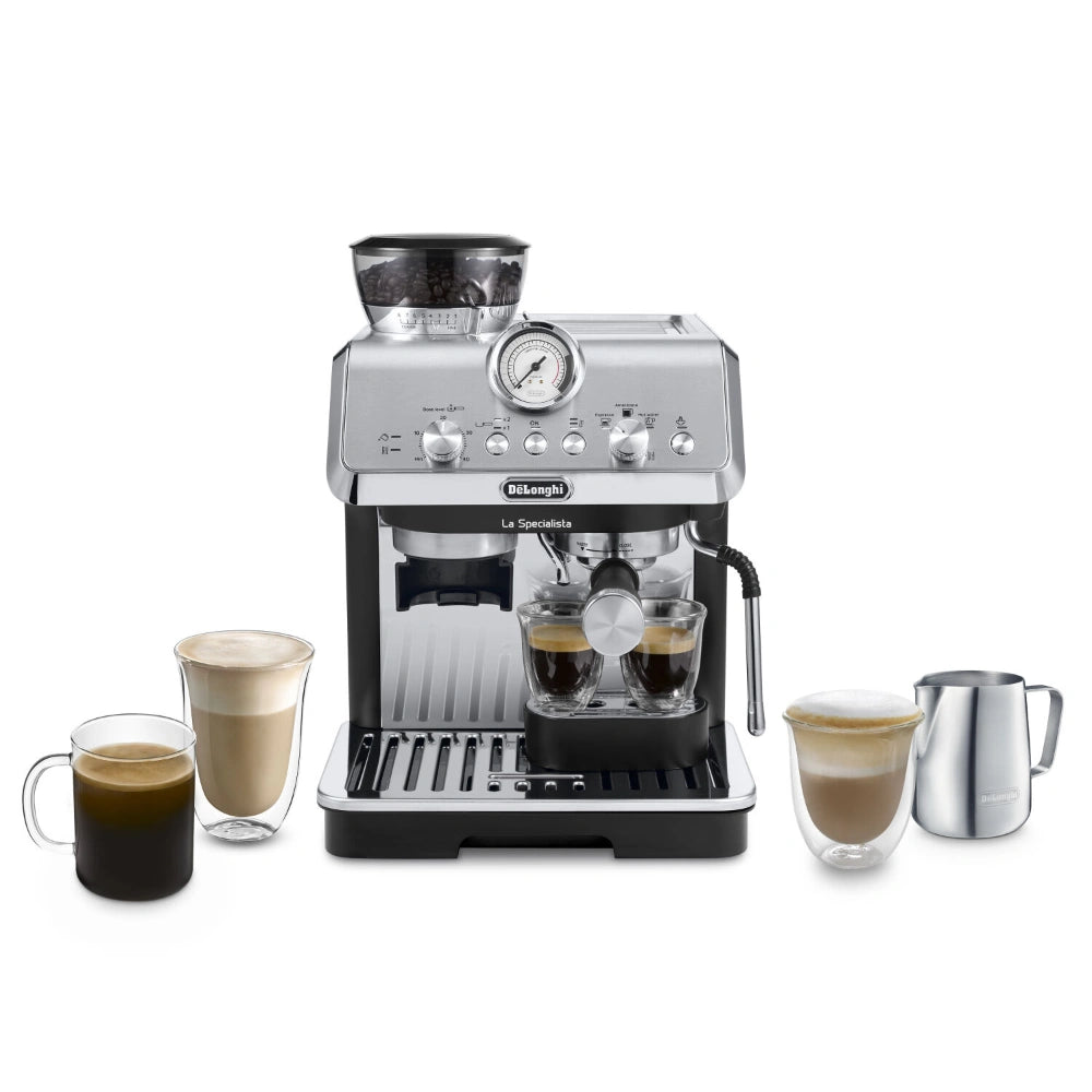 Delonghi La Specialista Arte Manual Bean to Cup Coffee Machine - Black | EC9155.MB