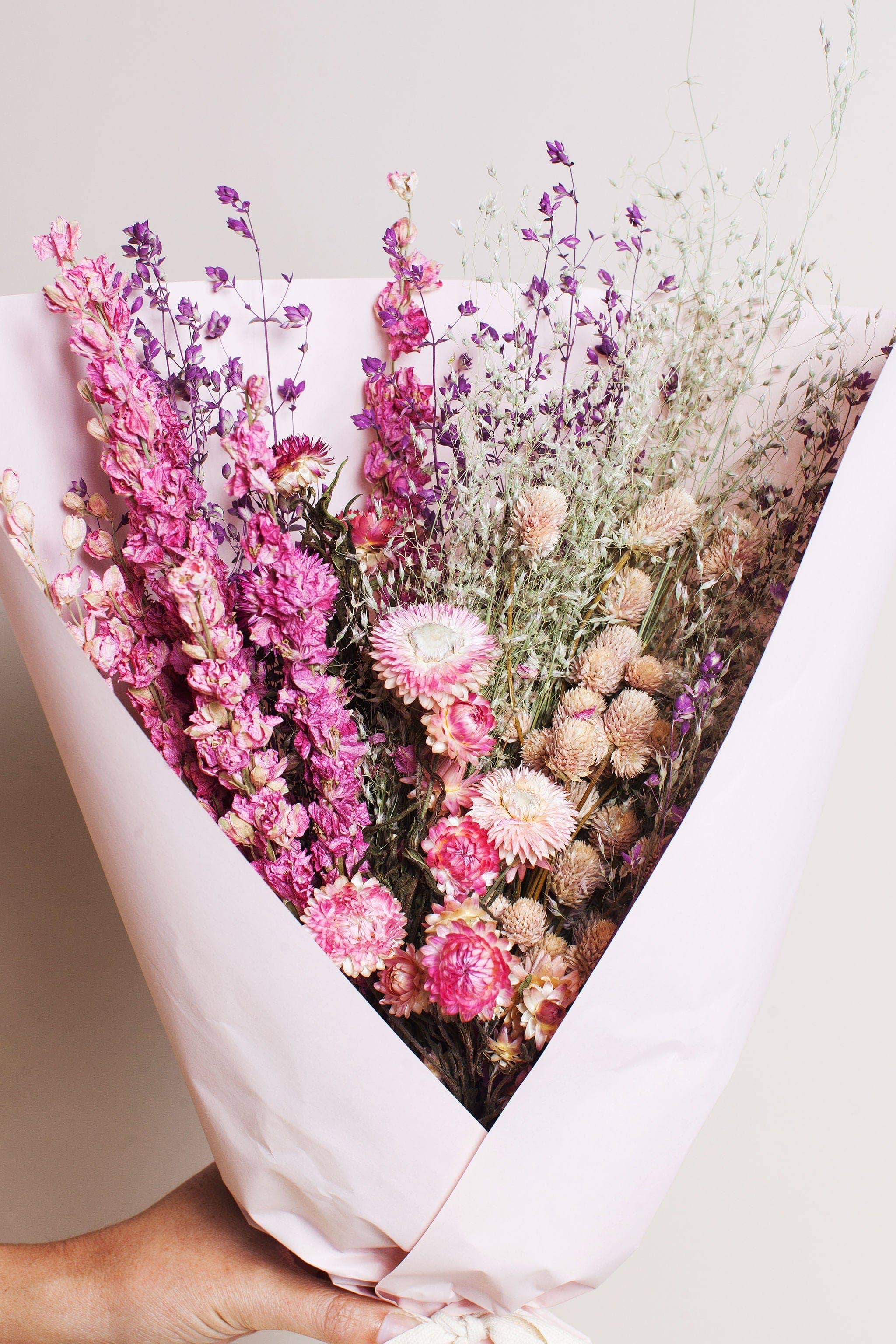 Spring Dried Field Bouquet IDLEWILDE FLORAL CO