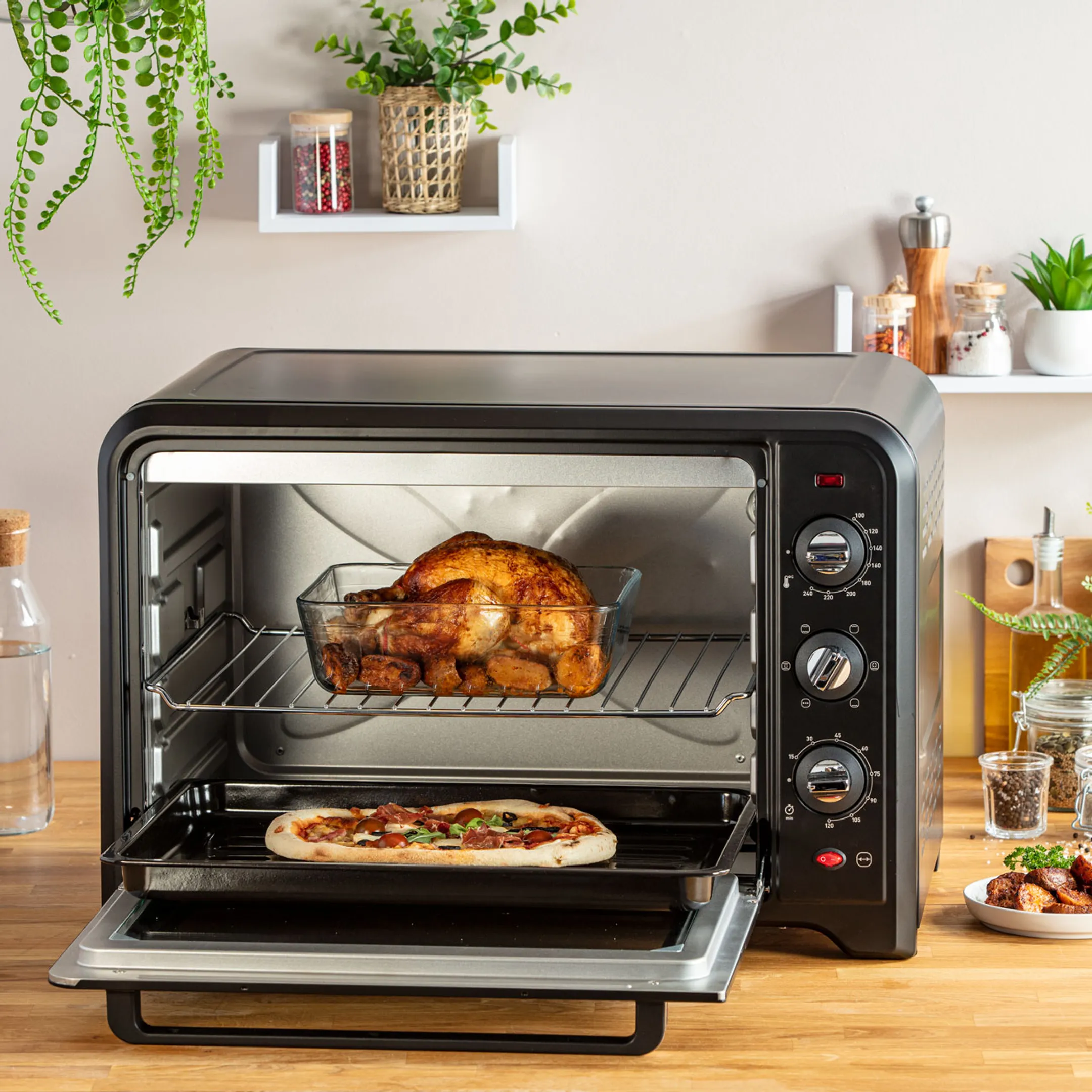 Moulinex Elektrische oven Optimo 60L OX495810
