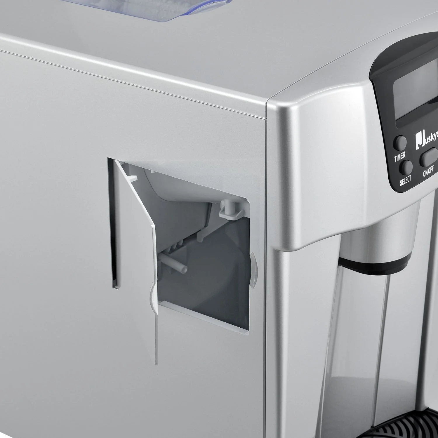 2025 Máquina de hielo PIM200L con dispensador – ¡Refrescate con hielo siempre listo!