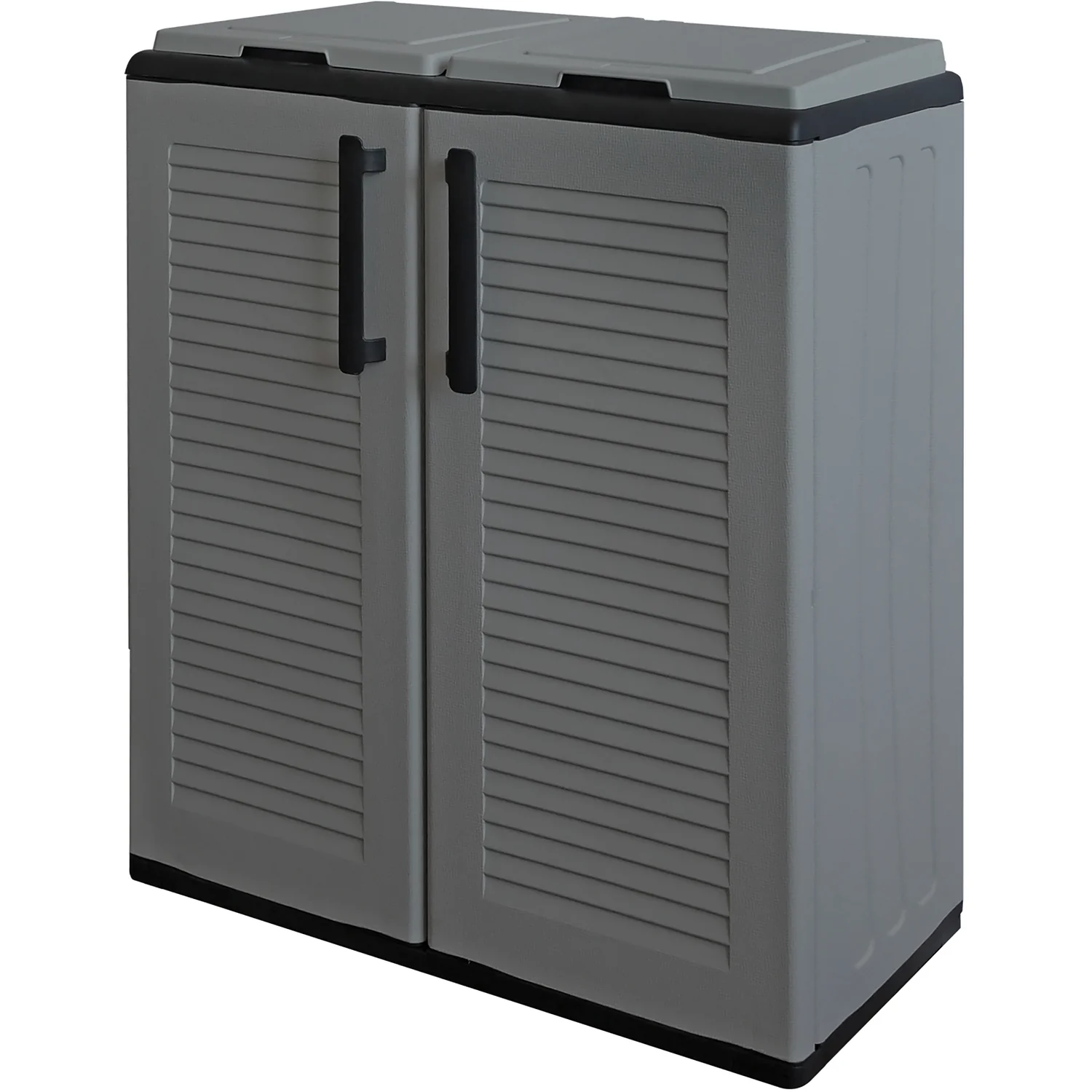 Armadio in polipropilene per raccolta differenziata Linea Easy Eco - h84x68x37 cm