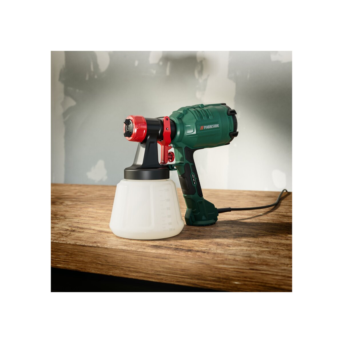 PARKSIDE® HVLP-Farbspritzpistole »PFS 450 B1«, 450 W, inkl. 4 Düsen - B-Ware neuwertig