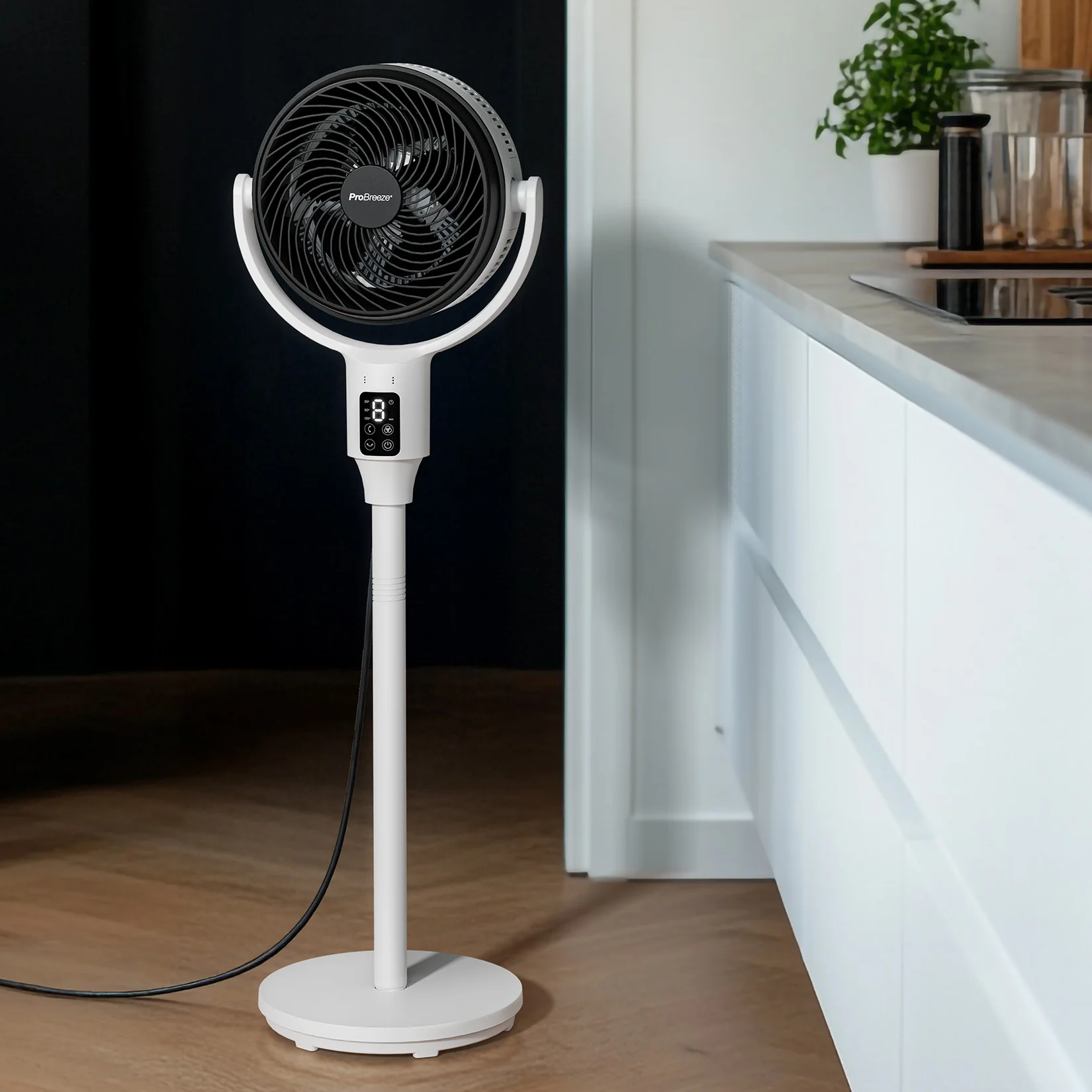 2025 Ventilador de pie híbrido AirFlo™ 43