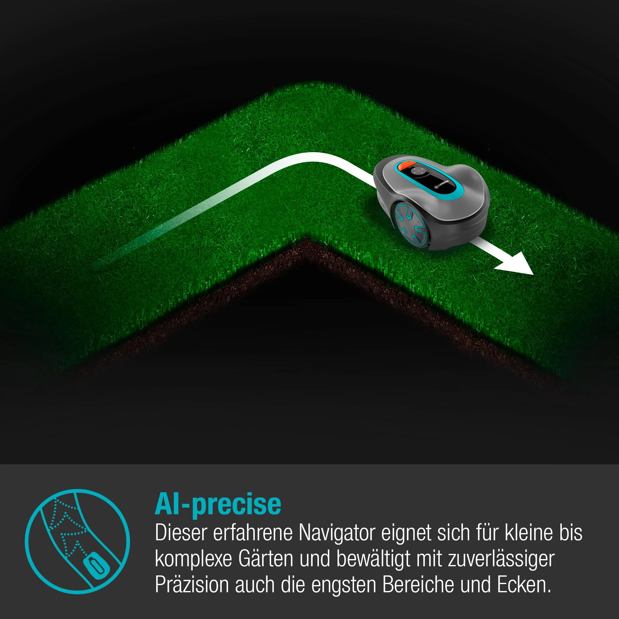 2025 Gardena M?hroboter SILENO minimo 350 m2: Intelligente Robotmaaier met Optimale Connectiviteit, Programmeerbaar via Gardena Bluetooth App (15208-47)