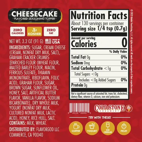 Cold Stone Cheesecake