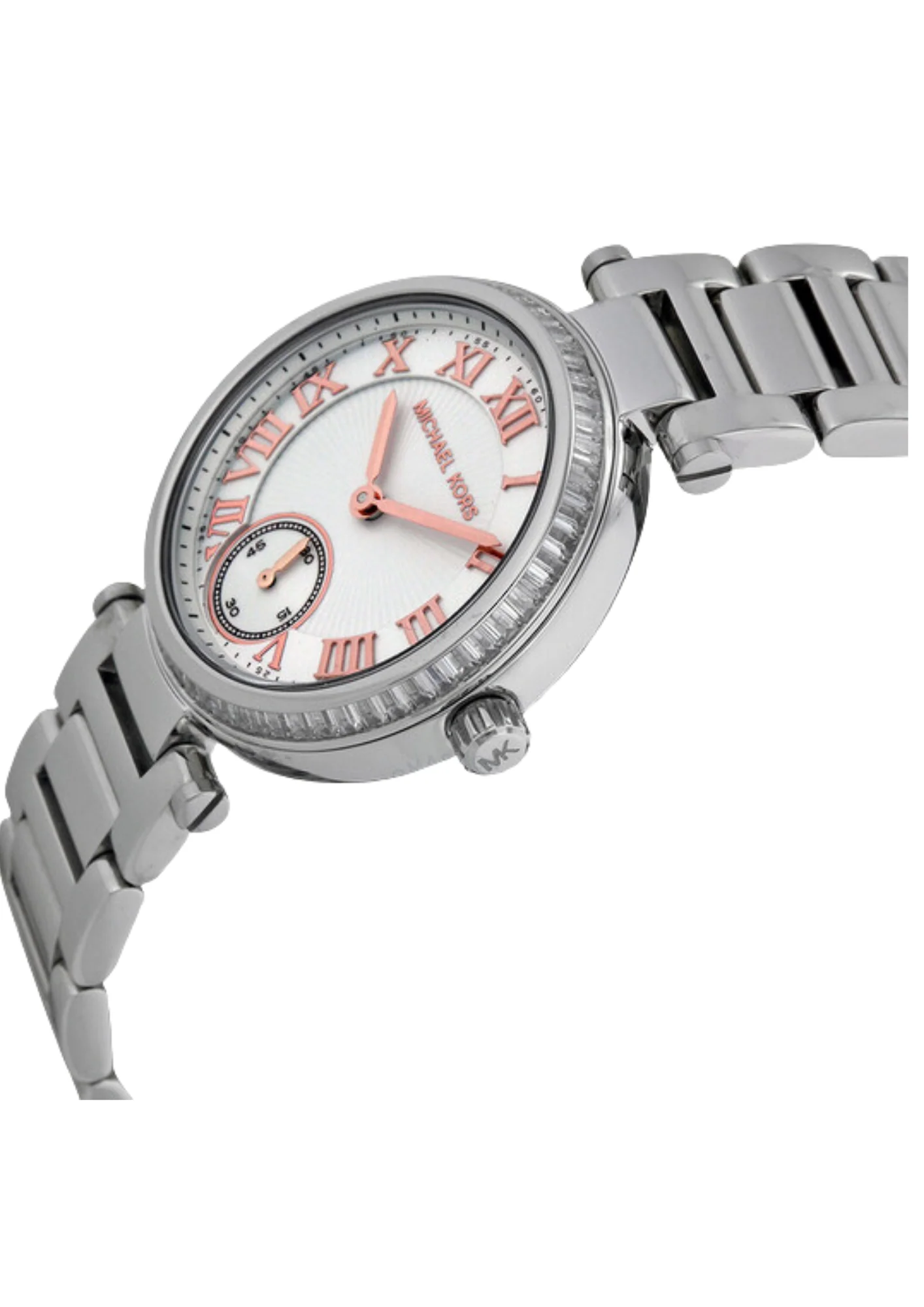 Michael Kors Skylar Silver-Tone Stainless Steel Women's Watch - MK5970