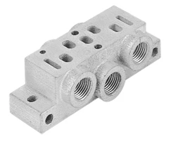 Norgren V70501-BAB, Single Station Sub-base Side pilot ports
