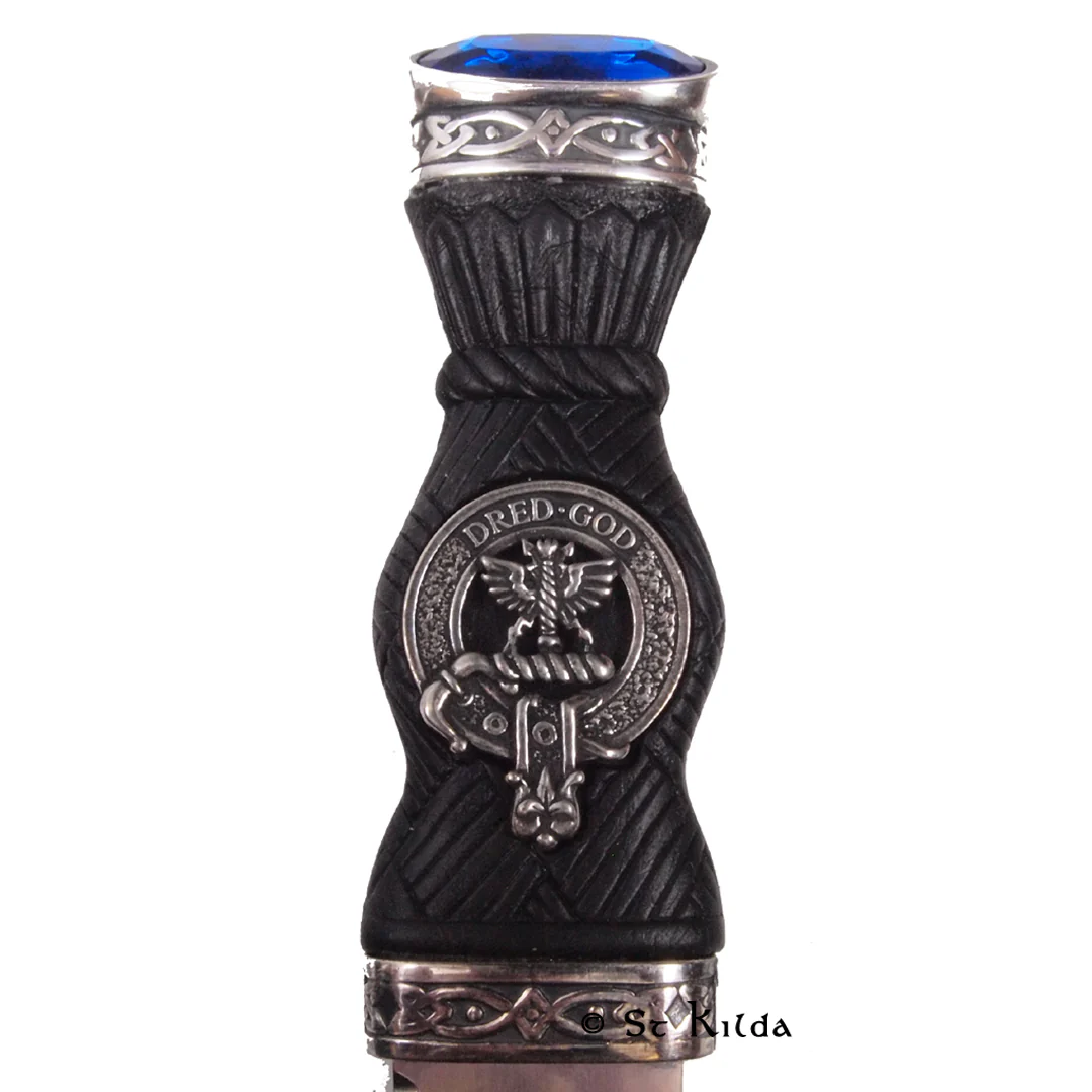 Clan Crest Sgian Dubh - Carnegie