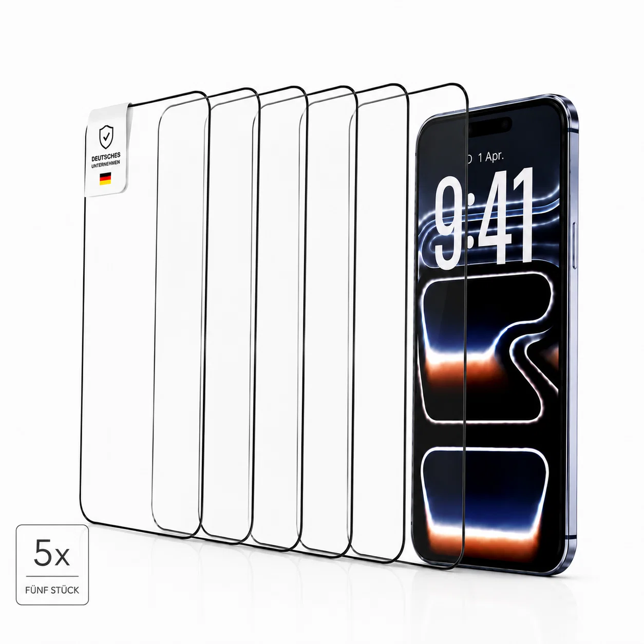 Displayschutzglas f��r iPhone �C Schutzglas Displayschutz, 9H, HD Klar, Case Friendly