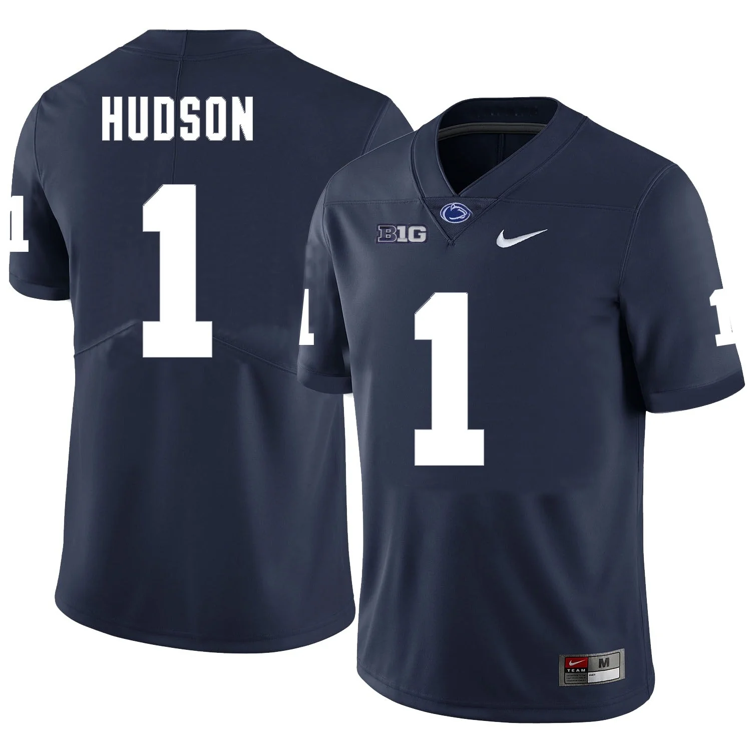 Men��s Penn State #1 Kyron Hudson Football Jersey