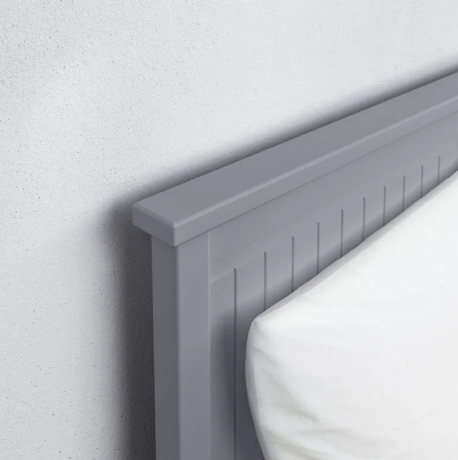 HEMNES Cama día con 3 cajones Gris, 80x200 cm