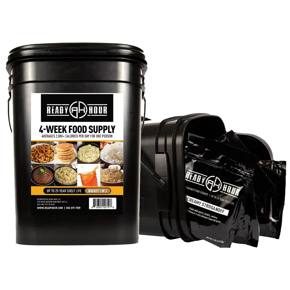 4-Week Emergency Food Supply (2,000+ calories/day)