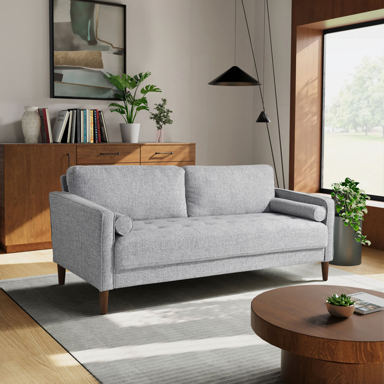 Garren 75.6'' Square Arm Tufted Sofa