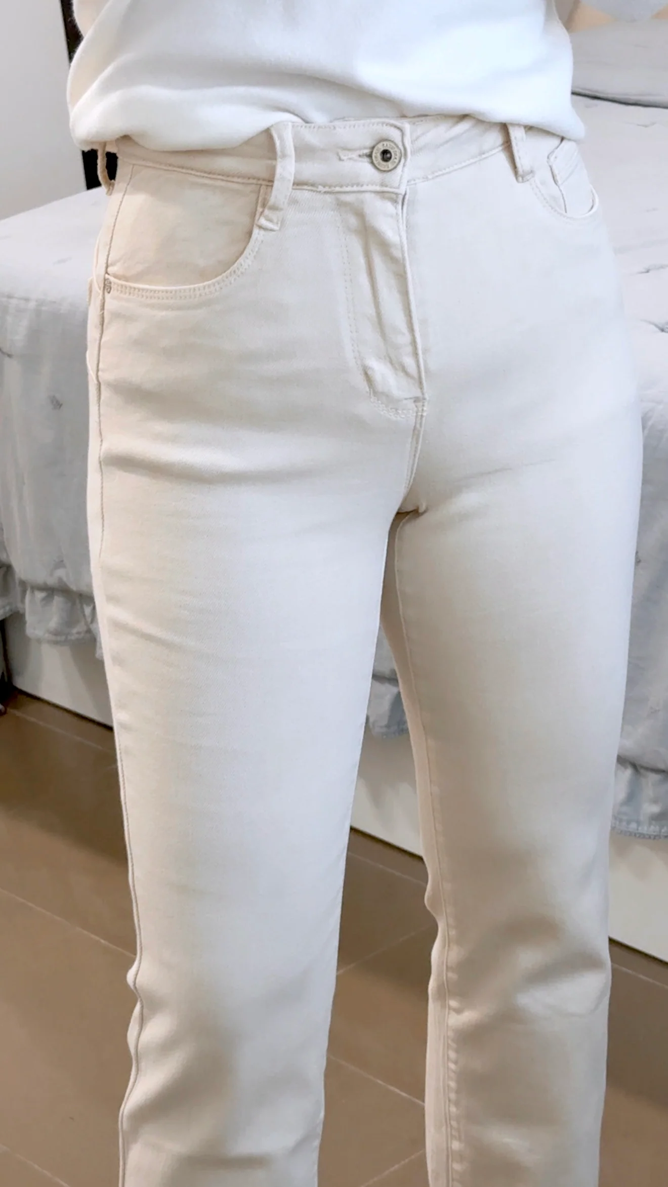 PANTAL��N FAJA BEIGE