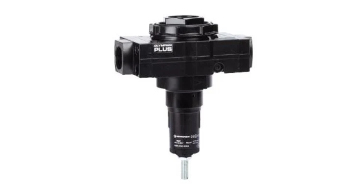 Norgren V68H-8GD-RMN, Olympian Plus pressure relief valve, G1, 0.3-10 bar, without gauge
