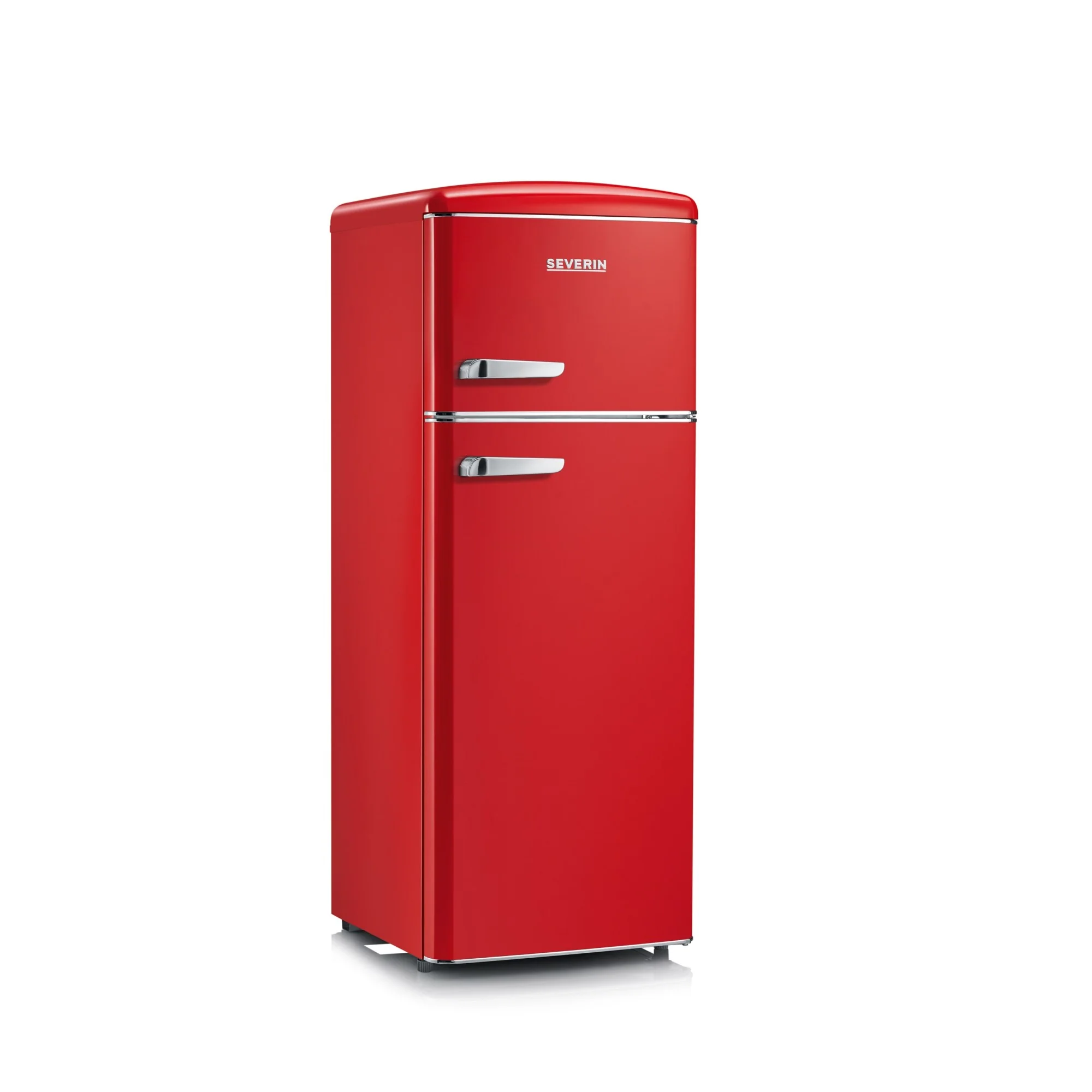 Severin Kühlschrank RKG8930 206L, Retro rot