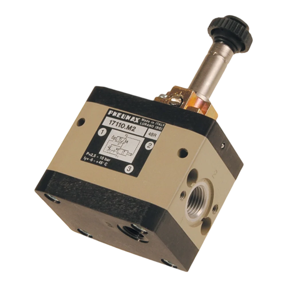 Pneumax 17110.M2/9 1/4 Size 1 Soft Start Valve Electropneumatic (2 Watt)
