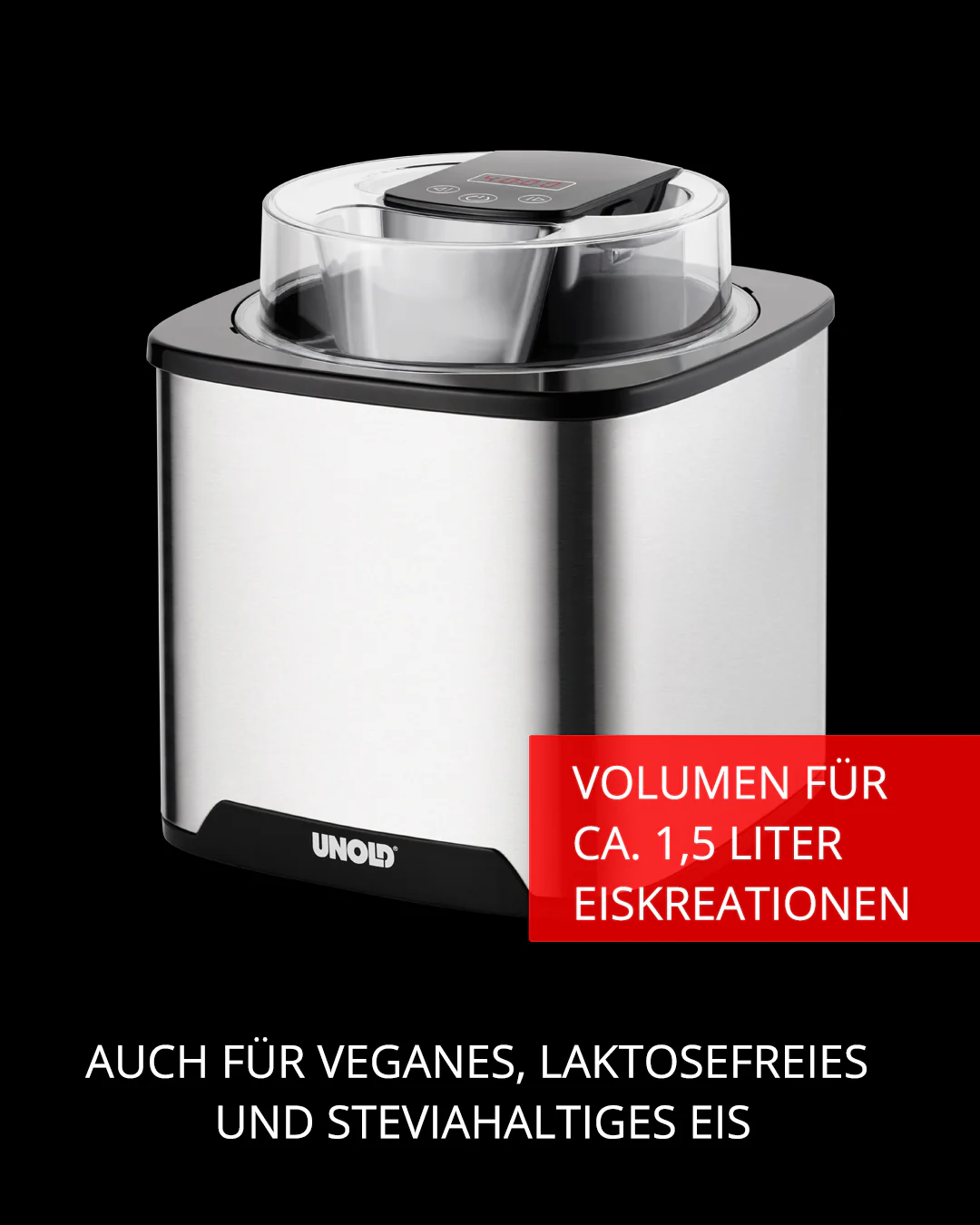 2025 Máquina para hacer sorbetes Gelato con libro de recetas 1,5 L