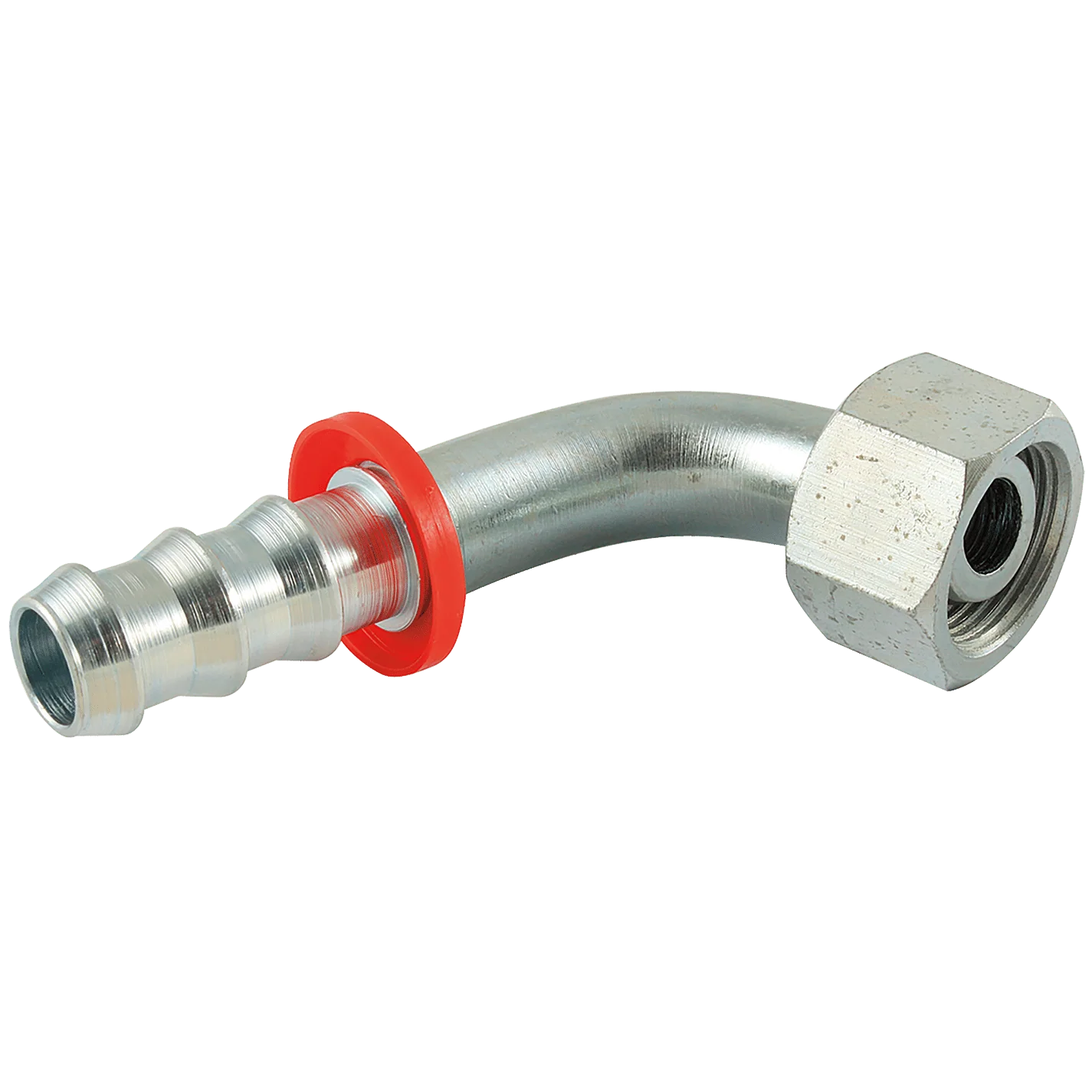 FT Pro - PSMFL06-90-04CF M12 X 1.5 Metric Female Light Series X Hose Tail 90�� Elbow