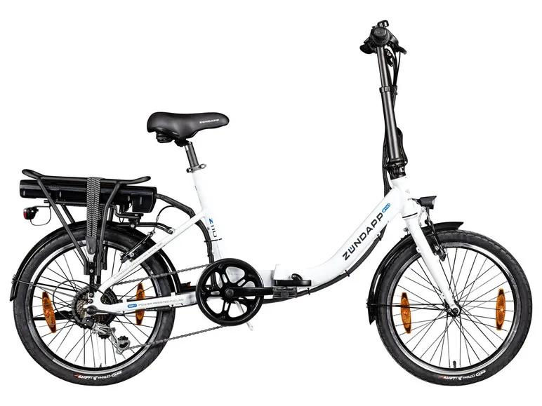 Faltrad E-bike Klapprad Pedelec ?Z110?, 20 Zoll, StVZO, Tiefeinsteiger