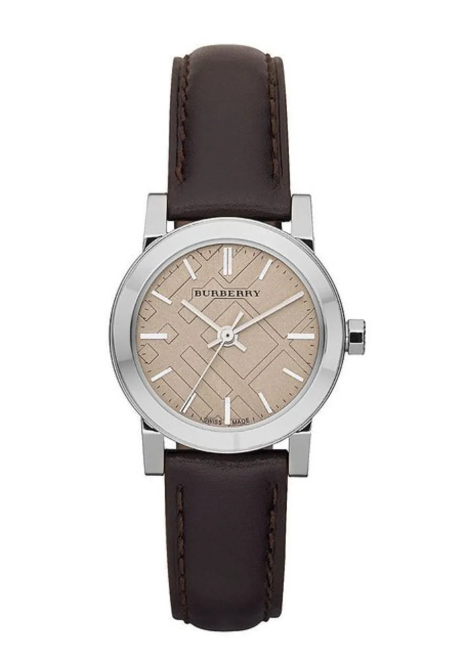 Burberry The City Nova Brown Leather Brown Dial Brown Leather Strap Women's Watch Watch BU9208