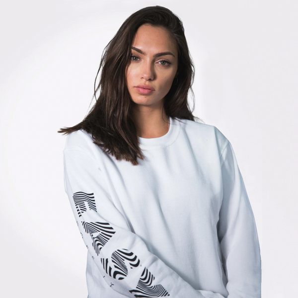 EASY SWEATER ZEBRA WHITE