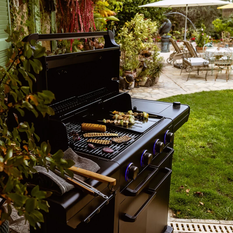 GAS BARBECUE 4 SERIES ONYX S DUAL GAS BUNDLE