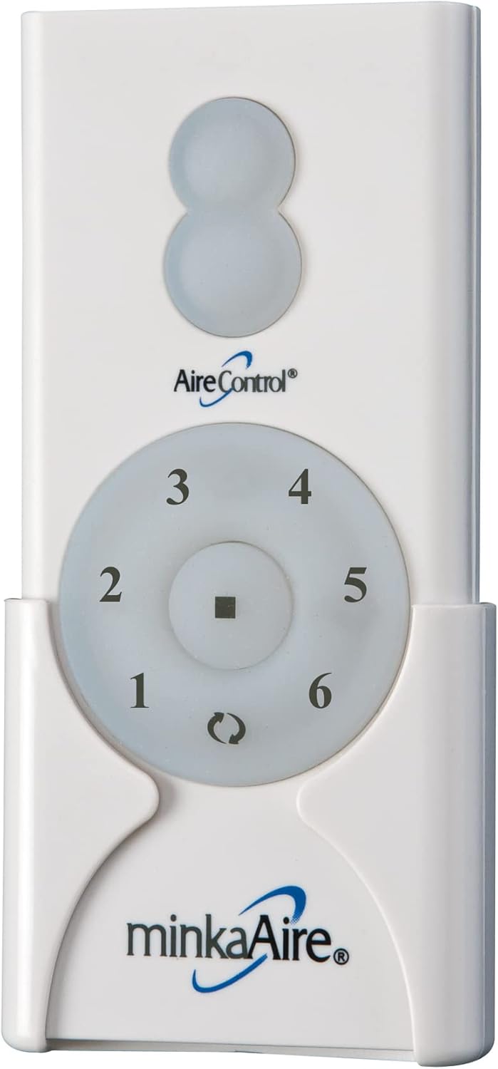 Minka-Aire Sleek 60′′ Ceiling Fan, Soft Brass/White, LED, Smart Remote/App Control, Energy Star Certified