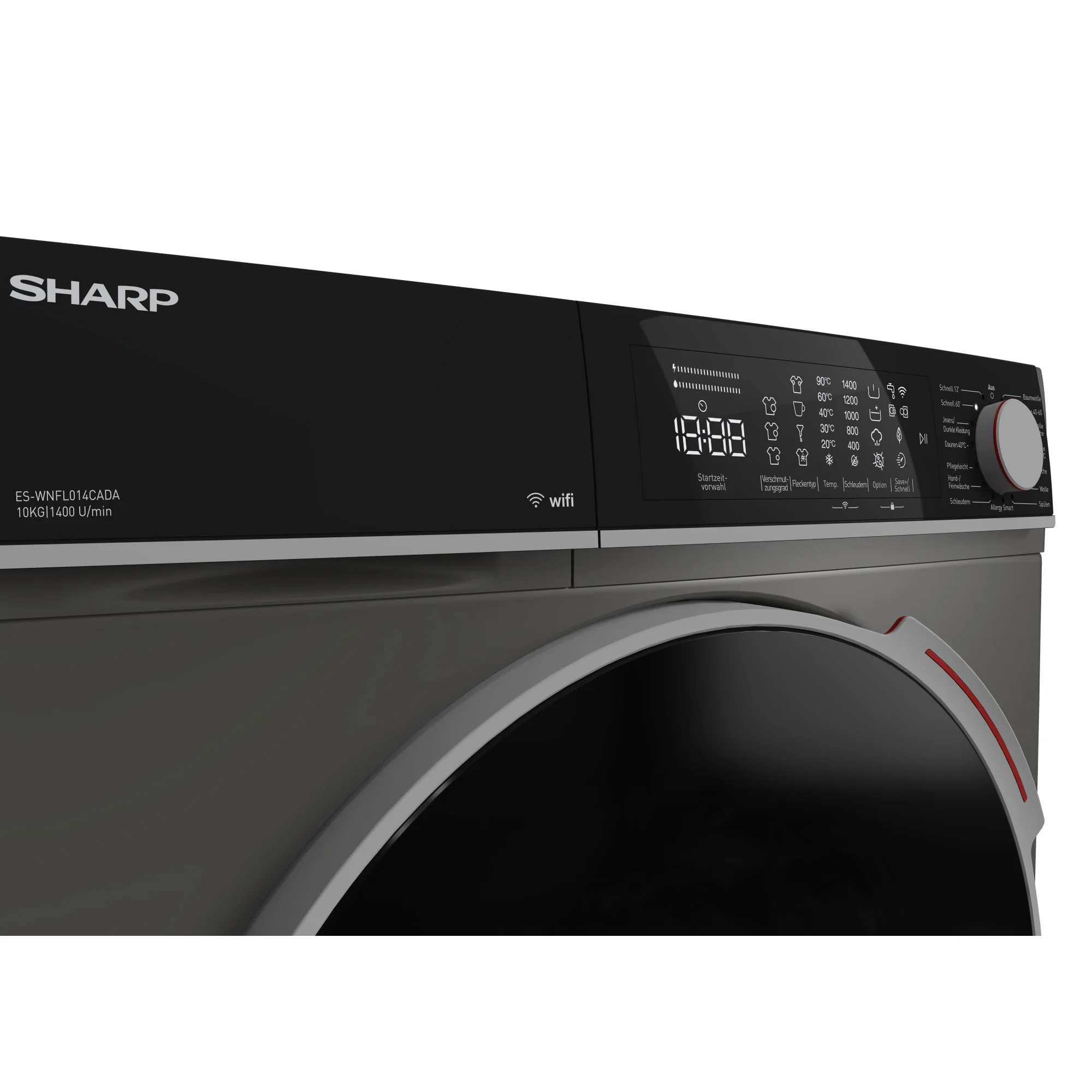 Sharp Waschmaschine 10kg ES-WNFL014CADA-CH, WiFi, A-Klasse