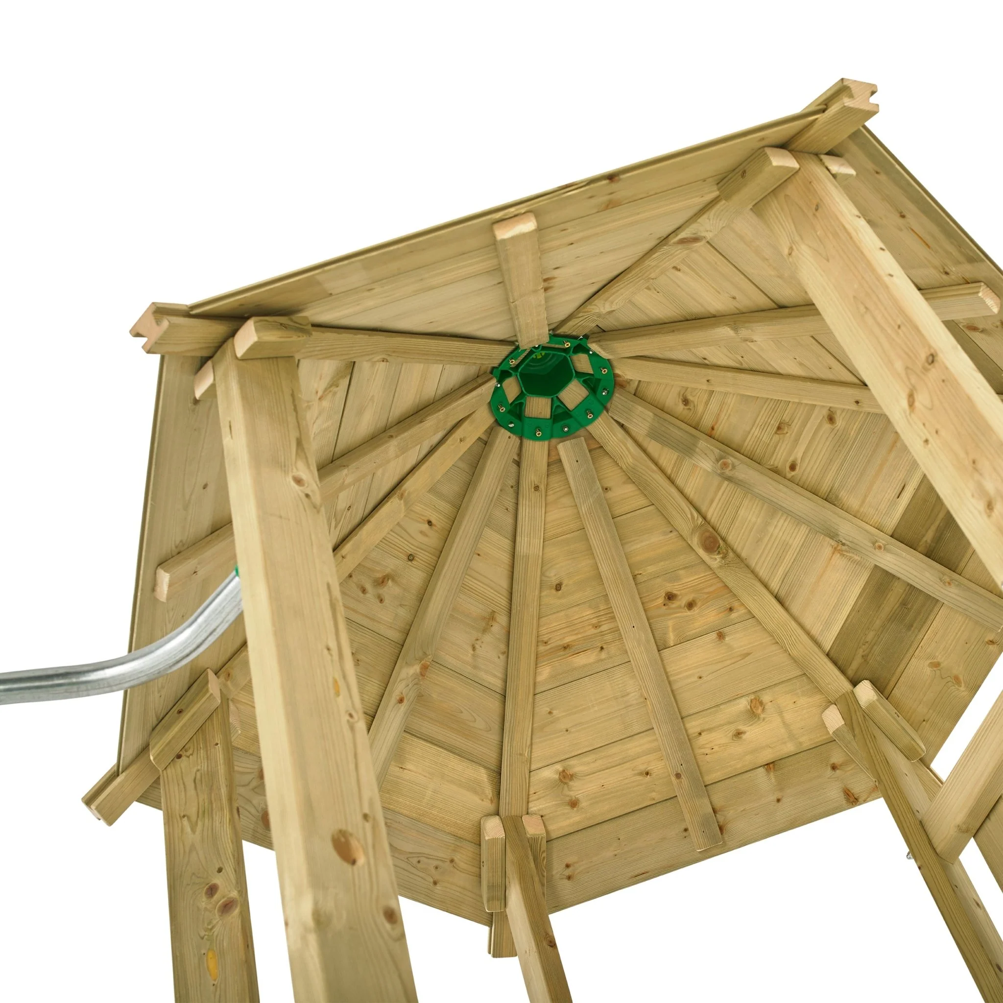 TP Castlewood Beeston Houten Klimrek met Schommelset & Glijbaan ?C FSC? gecertificeerd