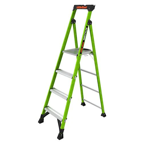 2025 Escalera de Tijera MightyLite™ Ultrafuncional de Fibra de Vidrio, Ligera y Segura