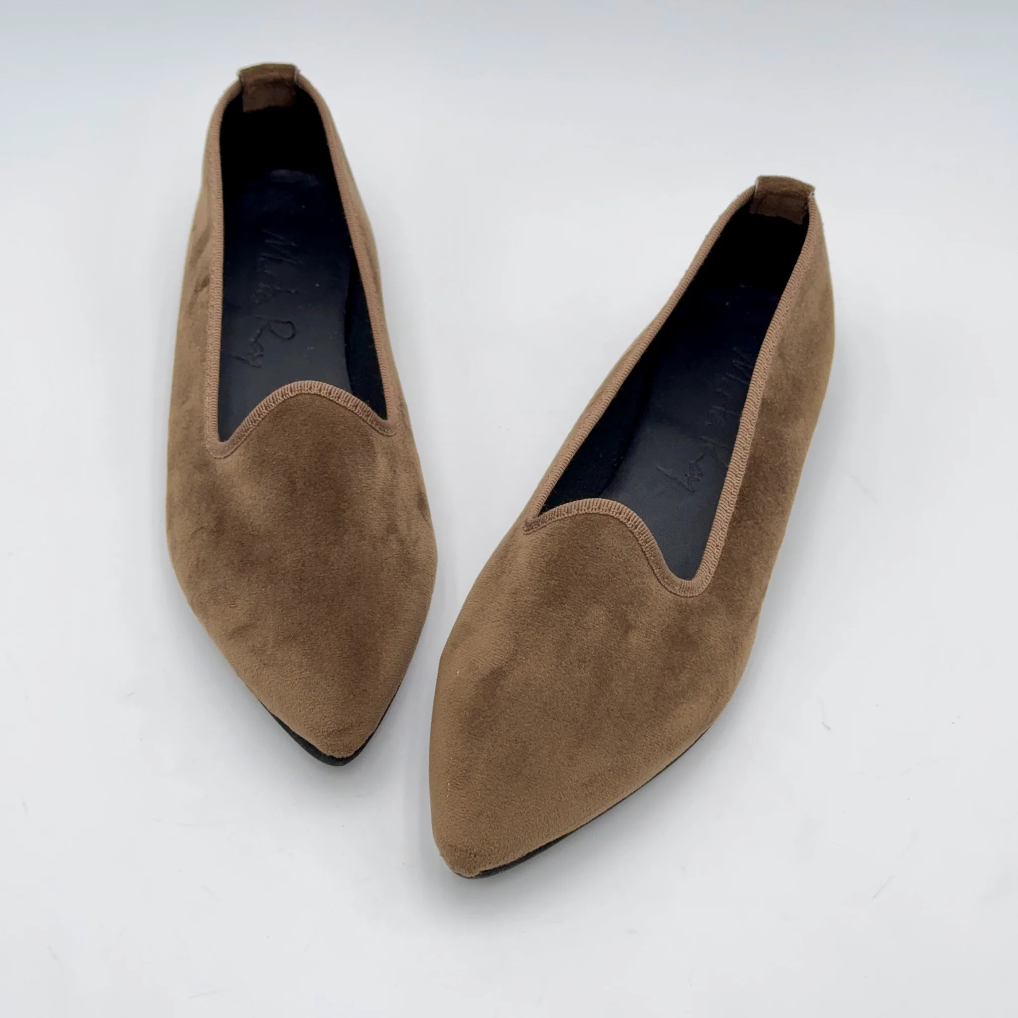 Scarpetta Flavia velluto castoro