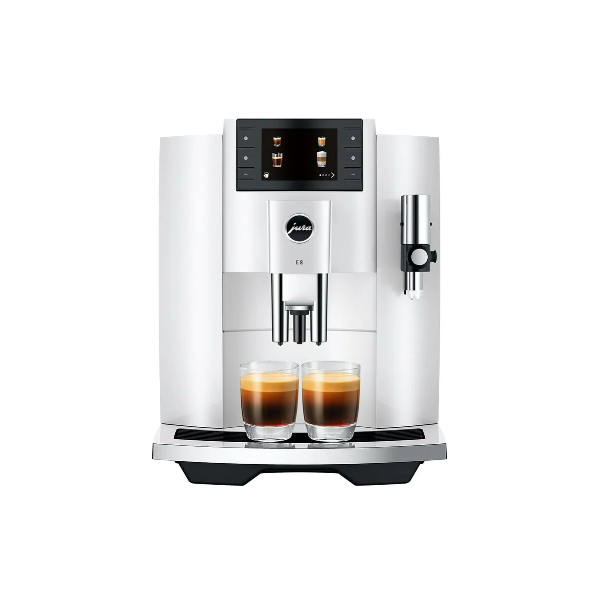 Superautomatisk kaffebryggare Jura E8 Piano White (EC) Vit 1450 W 15 bar 1,9 L