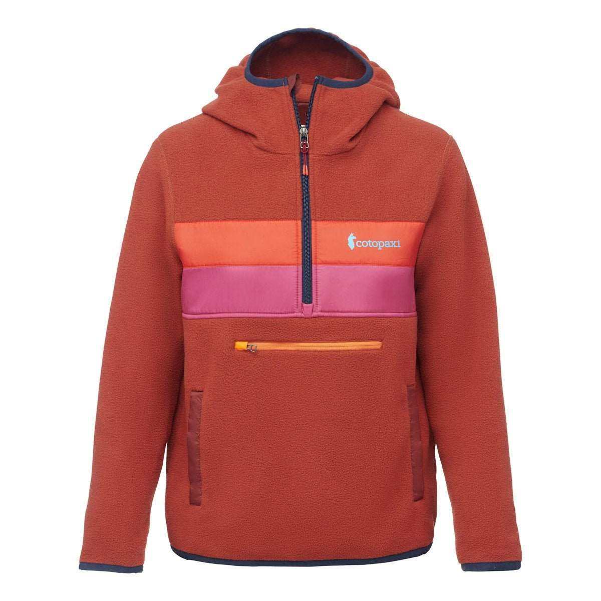 Teca Fleece Hooded Half-Zip Jacket M