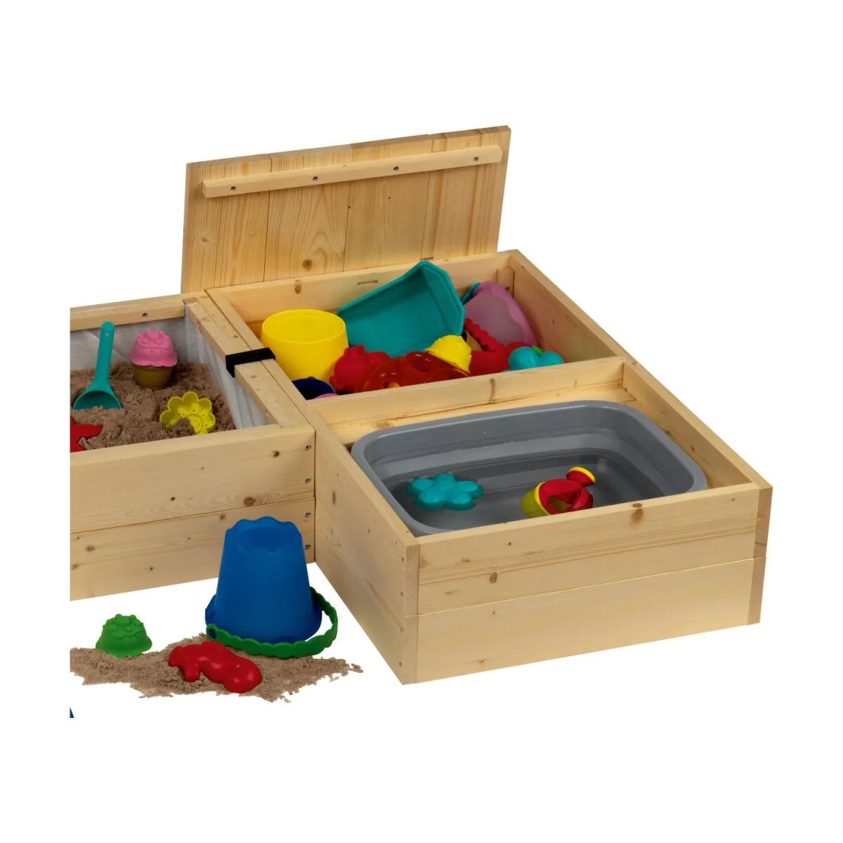 Playtive zandbak, met waterbassin - B-keus zeer goed