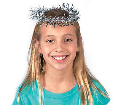 Tinsel Angel Halo 12 PACK WS1685D